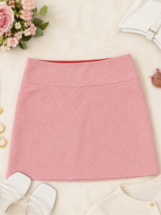 sc&co Dresses & Skirts - S.C. & Co. Pink Coral Patterned Skort Size Large